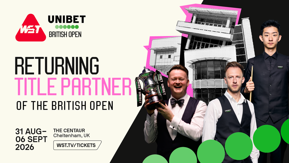 Unibet British Open 2026: розклад матчів та сітка другого раунду